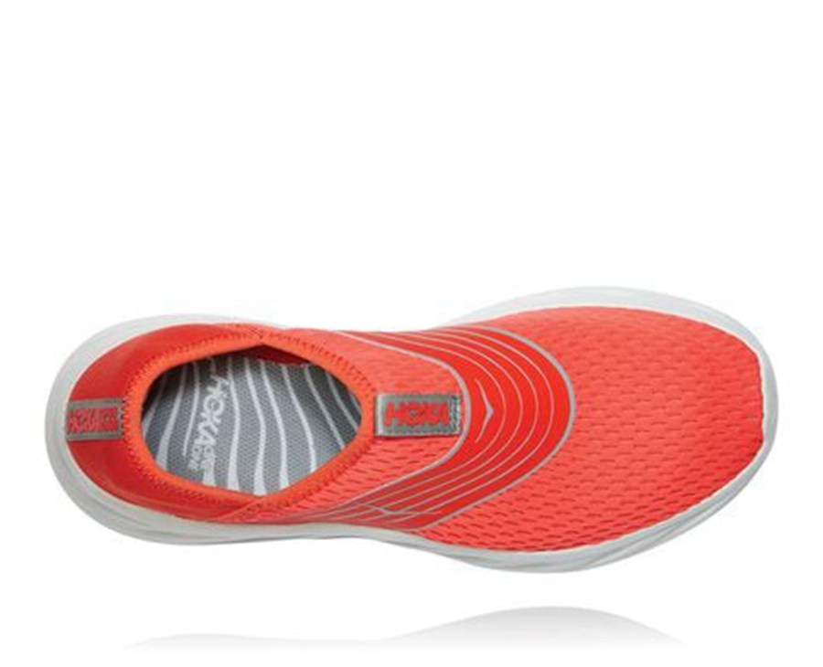 Sandalias Hoka One One Hombre - Ora Recovery - Rojas - IZP325410